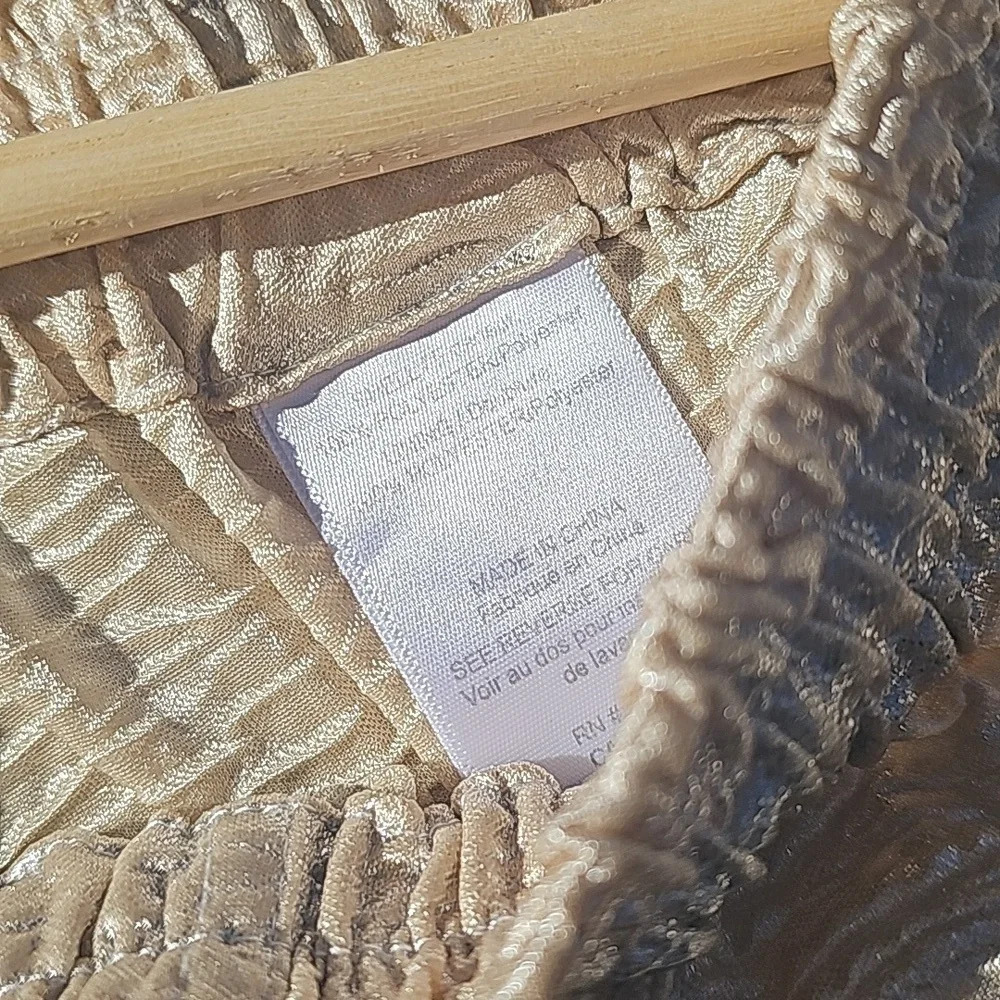 Gold loose shorts L - Picture 6 of 6